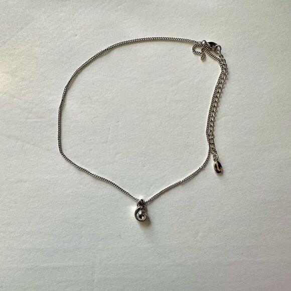 Annaleece by Devries silver tone Swarovski Crystal pendant necklace - Picture 9 of 10